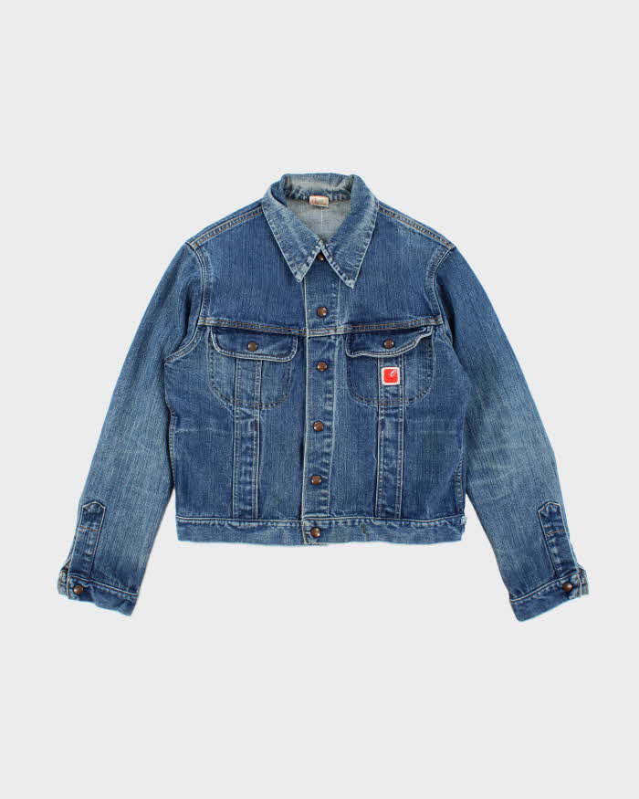 Vintage 1970s GWG Copper Button Denim Jacket - M