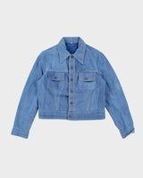 Vintage 1970s Wescott Copper Button Denim Jacket - XS