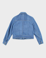 Vintage 1970s Wescott Copper Button Denim Jacket - XS