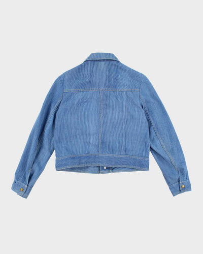 Vintage 1970s Wescott Copper Button Denim Jacket - XS