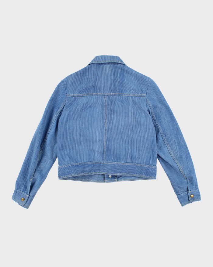 Vintage 1970s Wescott Copper Button Denim Jacket - XS