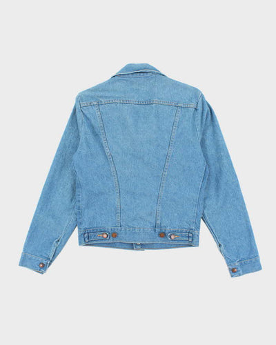 Vintage 1980s Rustler Copper Button Denim Jacket - S