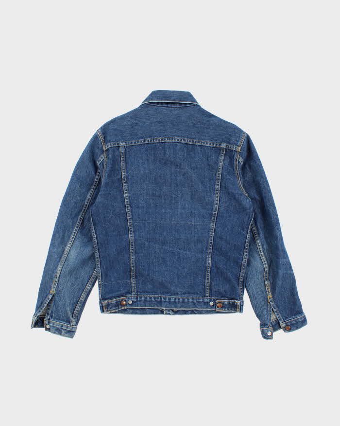 Vintage 80's GWG Dark Wash Denim Trucker Jacket - M