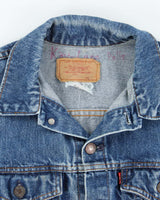 Vintage Levi's Dark Wash Denim Jacket - M