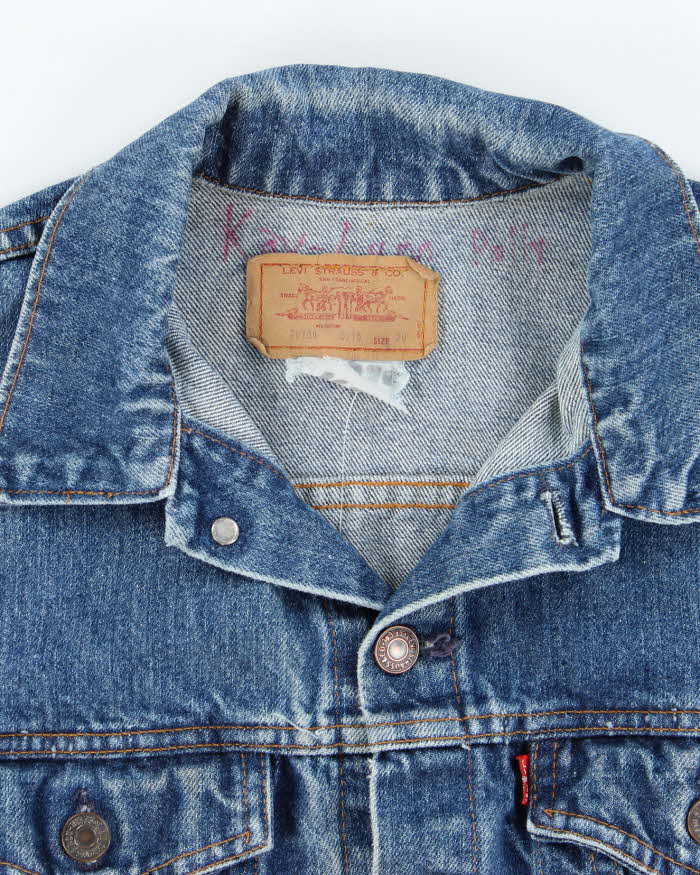 Vintage Levi's Dark Wash Denim Jacket - M