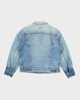 Vintage 90's Levi's Distressed Medium Wash Denim Jacket - S