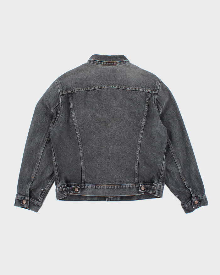 Vintage 90's Levi's Oversized Grey Wash Denim Jacket - L