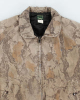 Vintage 90's Natgear Camouflage Lined Bomber Jacket - M
