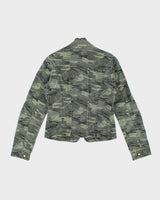Vintage Y2K Bluenotes Camouflage Cropped Jacket - S