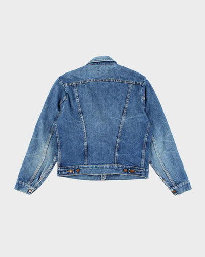 Vintage 90's Lee Dark Wash Faded Denim Jacket - M