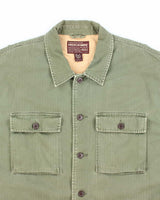 Vintage Abercrombie &amp; Fitch Military Style Lined Button Up Jacket - L