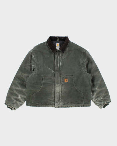 Vintage Carhartt Faded Heavyweight Lined Workwear Jacket - XXL