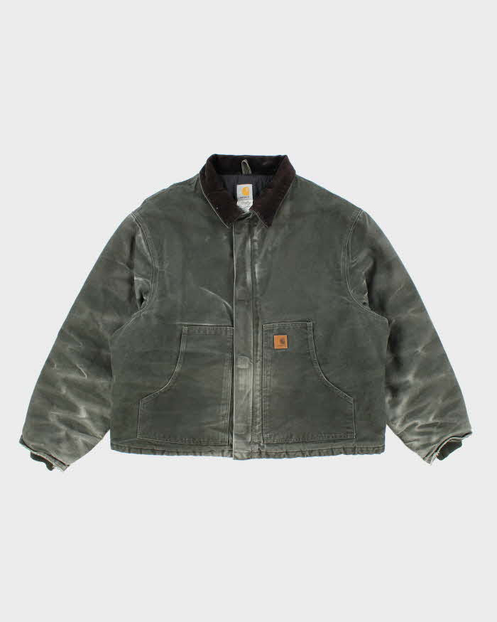 Vintage Carhartt Faded Heavyweight Lined Workwear Jacket - XXL