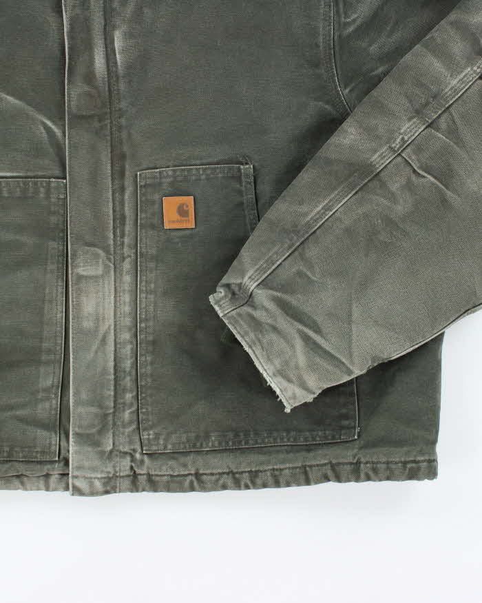 Vintage Carhartt Faded Heavyweight Lined Workwear Jacket - XXL