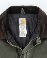 Vintage Carhartt Faded Heavyweight Lined Workwear Jacket - XXL