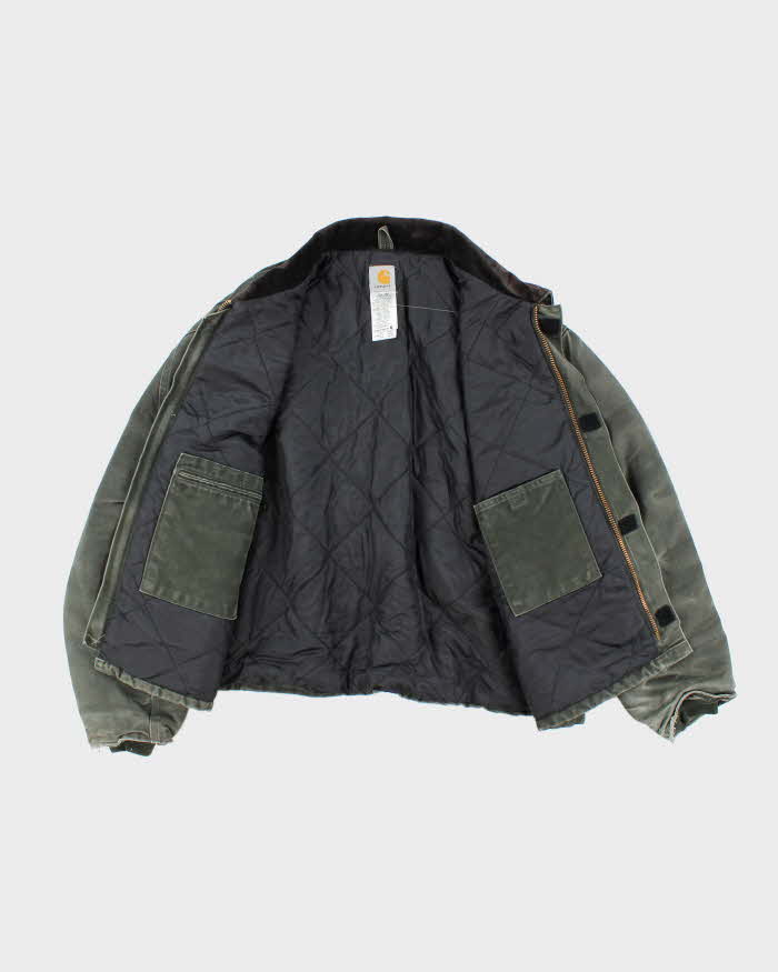 Vintage Carhartt Faded Heavyweight Lined Workwear Jacket - XXL