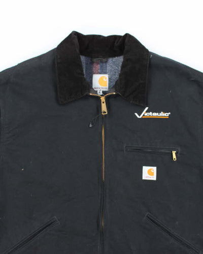 Vintage Carhartt Heavyweight Embroidered Detroit Jacket - XL