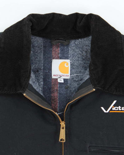Vintage Carhartt Heavyweight Embroidered Detroit Jacket - XL