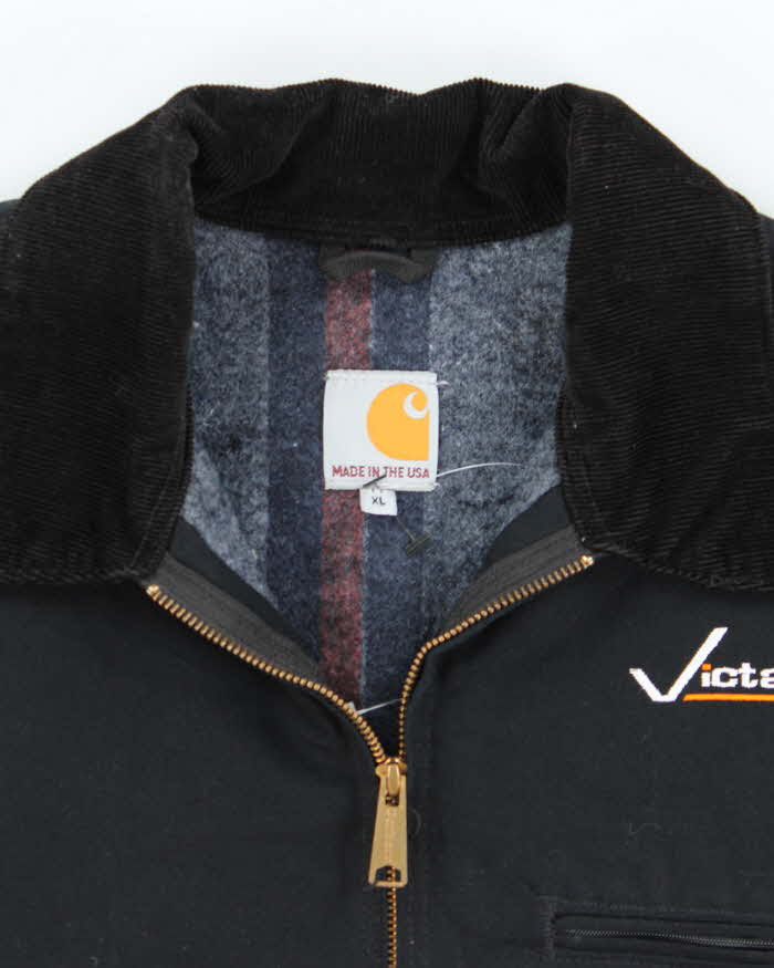 Vintage Carhartt Heavyweight Embroidered Detroit Jacket - XL