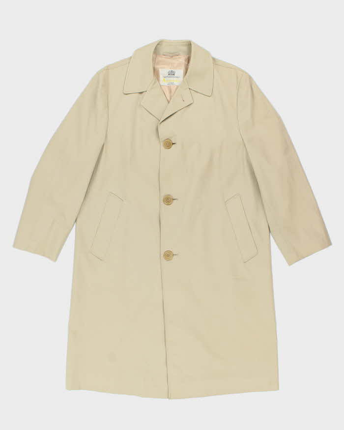 Vintage 90's Aquascutum Button Up Long Coat - L