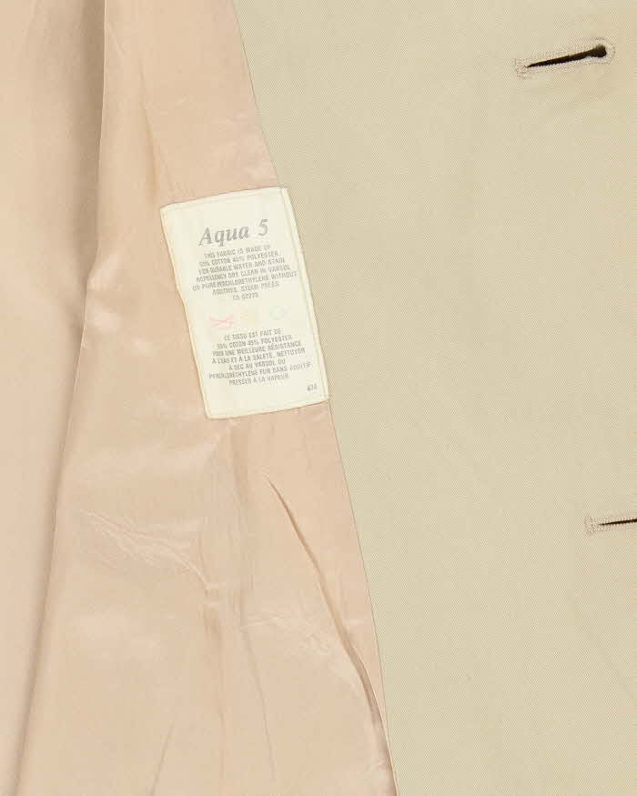 Vintage 90's Aquascutum Button Up Long Coat - L