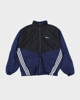 Vintage Y2K Adidas Embroidered Logo Windbreaker Jacket - L
