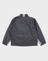 Vintage Y2K Adidas Three Striped Windbreaker Jacket - XL