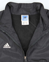 Vintage Y2K Adidas Three Striped Windbreaker Jacket - XL