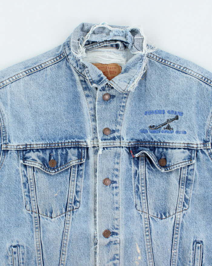 Vintage 80's Levi's Medium Wash Denim Jacket - M