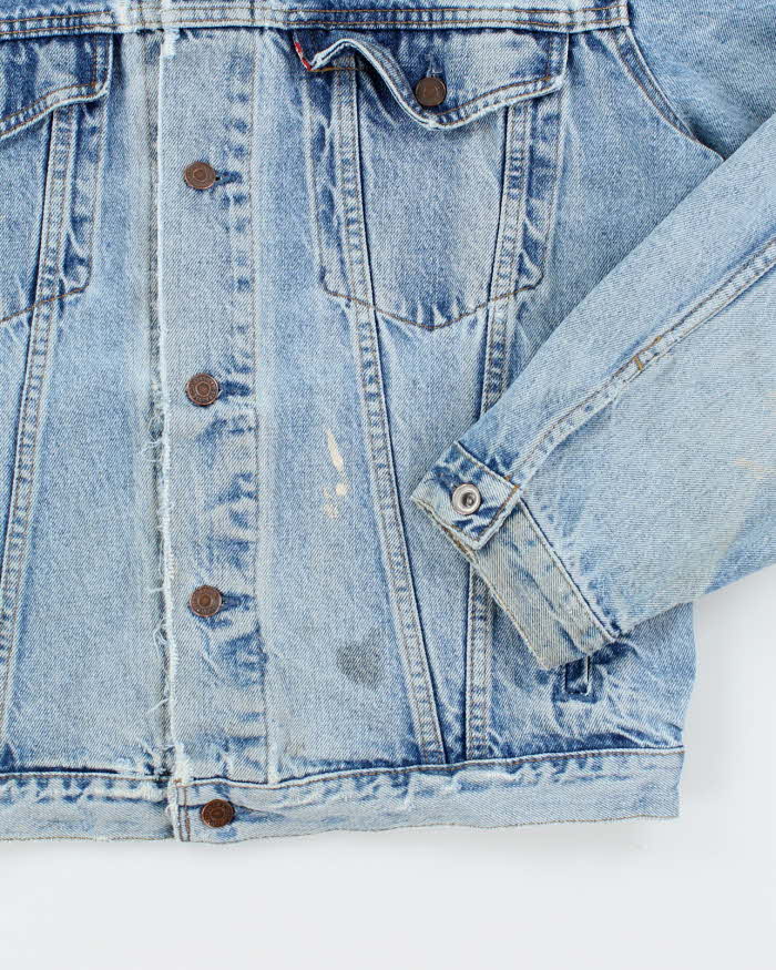 Vintage 80's Levi's Medium Wash Denim Jacket - M