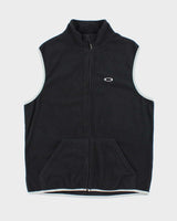 Vintage 2000's Oakley Embroidered Logo Fleece Gilet Jacket - S
