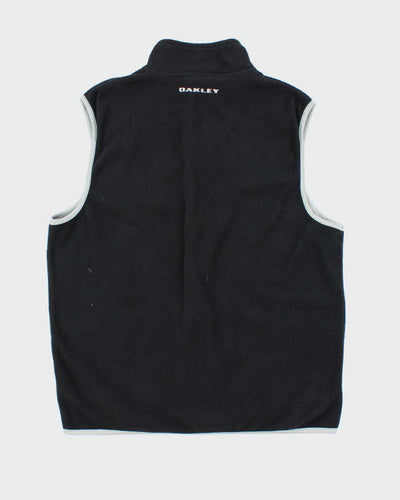 Vintage 2000's Oakley Embroidered Logo Fleece Gilet Jacket - S