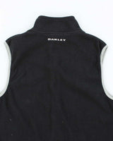 Vintage 2000's Oakley Embroidered Logo Fleece Gilet Jacket - S