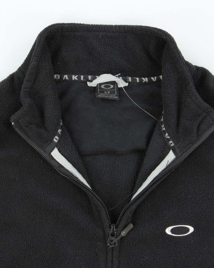Vintage 2000's Oakley Embroidered Logo Fleece Gilet Jacket - S