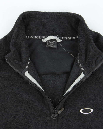 Vintage 2000's Oakley Embroidered Logo Fleece Gilet Jacket - S