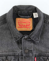 Vintage 2000's Levi's Grey Stone Wash Denim Jacket - S