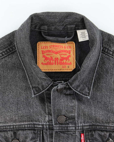 Vintage 2000's Levi's Grey Stone Wash Denim Jacket - S