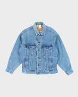 Vintage 2000's The Bulldog Vancouver Embroidered Denim Jacket - S