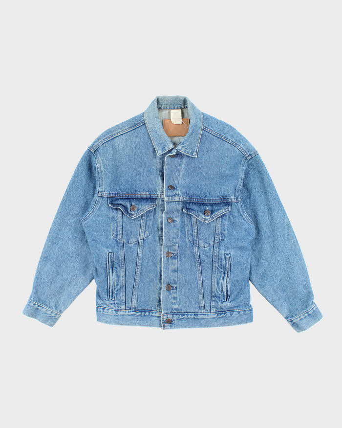 Vintage 2000's The Bulldog Vancouver Embroidered Denim Jacket - S