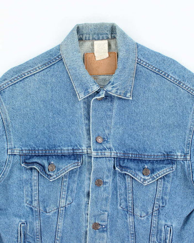 Vintage 2000's The Bulldog Vancouver Embroidered Denim Jacket - S