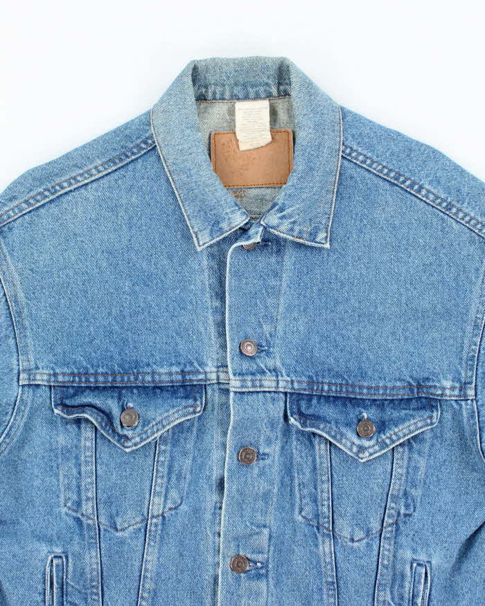 Vintage 2000's The Bulldog Vancouver Embroidered Denim Jacket - S