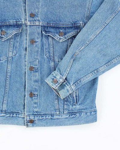 Vintage 2000's The Bulldog Vancouver Embroidered Denim Jacket - S