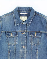 Vintage Y2K Eddie Bauer Dark Wash Denim Jacket - M