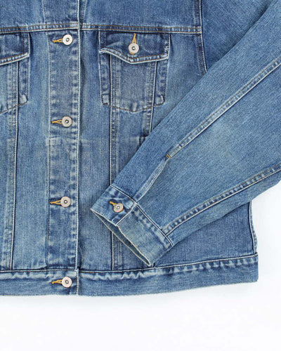 Vintage Y2K Eddie Bauer Dark Wash Denim Jacket - M