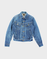 Vintage 80's Lee Dark Wash Denim Jacket - S