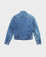 Vintage 80's Lee Dark Wash Denim Jacket - S