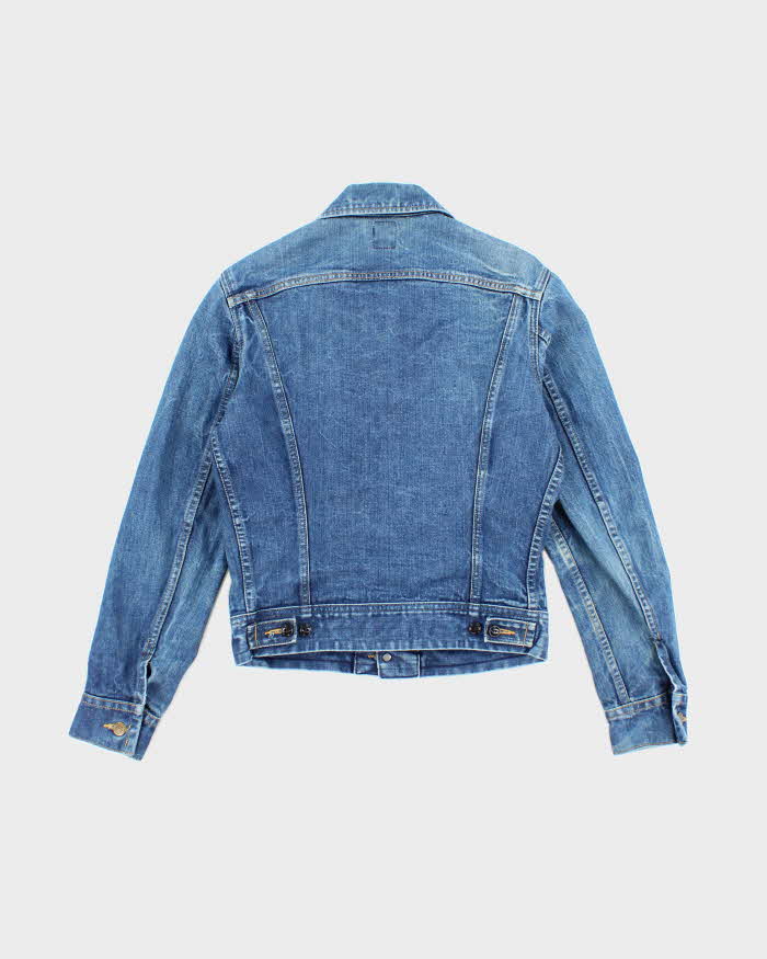 Vintage 80's Lee Dark Wash Denim Jacket - S