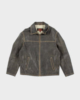 Vintage Danier Brown Leather Jacket - L