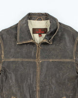 Vintage Danier Brown Leather Jacket - L