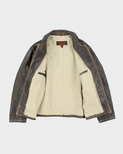 Vintage Danier Brown Leather Jacket - L